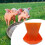 Pig feeding trough, spacesaving, for the farm, easytoclean pig feeder Ref: 1711 5