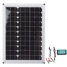 Monokrystallinsk silicium solpaneloplader 100W 18V høj konverteringseffektivitet Miljøvenlig vejrbestandig design Flere anvendelser stabil pr.