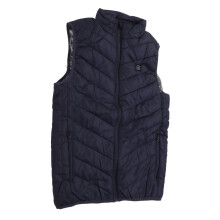 Verwarmd vest voor buitengebruik, elektrisch verwarmd gilet met snelle infraroodverwarmingstechnologie, USB-oplaadbare warme jas met 4