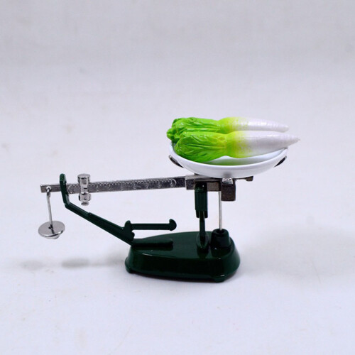 Miniatura De Balança Equilibrada Metal Casa Retro 2