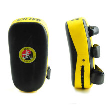 Hand pads box pads Thai pads punching kick palm pad kick pads boxing body pad martial arts pads target mitt punch pads yellow, 1 piece Ref: 9204