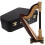 1 Conjunto Mini Harpa Enfeite Instrumento Presente 5