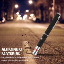 Laser Pointer Cat Toys, Interactive Teaching Red Light Laser Flashlight with Metal Alloy Shell Non-Slip Design, Built-In Laser Module for Pet