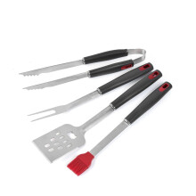 Heavyduty Tool Set Stainless Steel HeatResistant Accessories With NonSlip Handle For Outdoor Camping