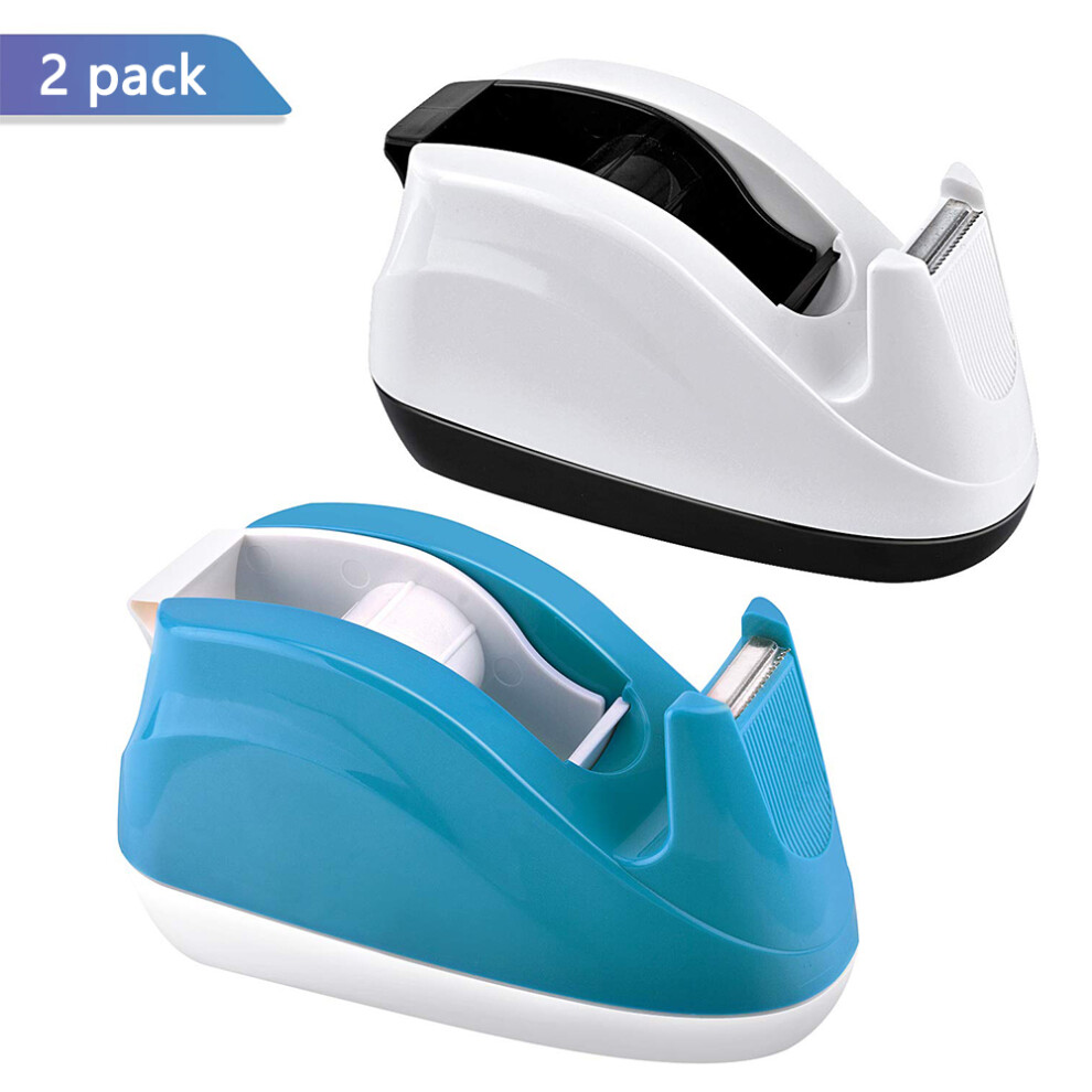Desktop Tape Dispenser With Stainless Steel Cutter, Sharp Blade For Smooth Cutting On Your Desk 9198585943070