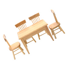 One Set Of Mini Table And Chair Furniture Model For Living Room