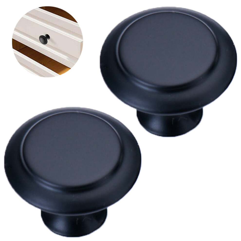 Matte Zinc Alloy Round Knobs, Fine Touch And Sturdy Build 9554910054932