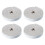 EVA Window Seal 4 Pack 1M Heat Insulating Moisture Proof White (4 Pack) 4 Pieces Ref: 3555 1