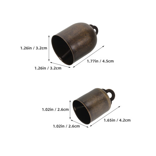 20 Pièces En Fer 26mm 32mm Pour Décoration Éolienne Bricolage 2