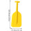 Telescopic Paddle   NonSlip Grip For Students Yellow 4