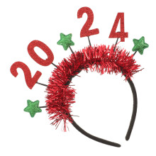 Neujahrsfeier Stirnband 2024 Für Erwachsene Frauen Männer