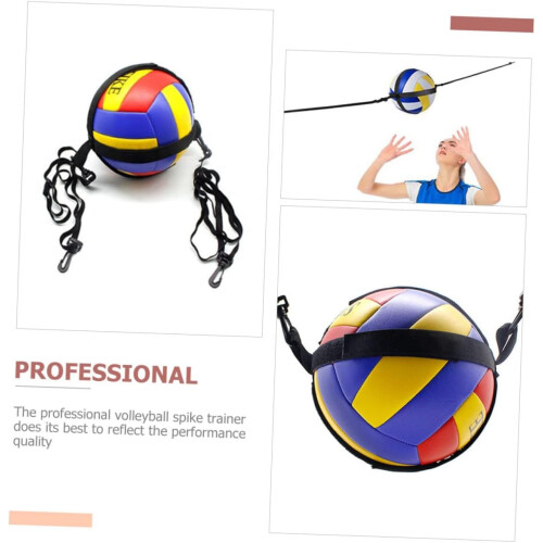 Volleyball Spike Trainer Adjustable device for Practice belt to improve hitting technique 2