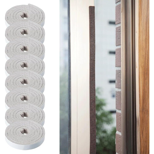 EVA Window Seal 4 Pack 1M Heat Insulating Moisture Proof White (4 Pack) 4 Pieces Ref: 3555 1