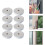 EVA Window Seal 4 Pack 1M Heat Insulating Moisture Proof White (4 Pack) 4 Pieces Ref: 3555 5