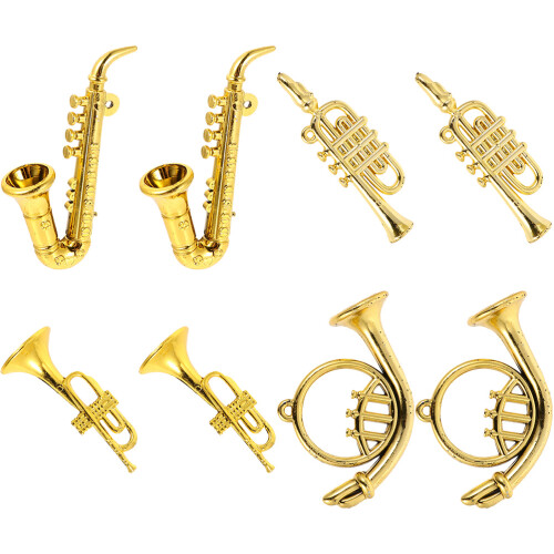 3 Sets Miniature Musical Instrument Model Simulation