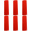 6 Rolls Thickened Rice Paper Chinese Writing Red Office Gift Tissue 3