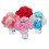 4Stk Mini Blumenvase Mit Kunstblumen Für DIY Feengarten 8