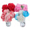 4Stk Mini Blumenvase Mit Kunstblumen Für DIY Feengarten 6