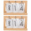 2Stk Doll Calendar Modell Mini Tischkalender 7