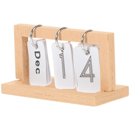 2Stk Doll Calendar Modell Mini Tischkalender 2