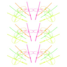 2Pcs 40Pcs Bamboo Dragonfly Rotating Toy