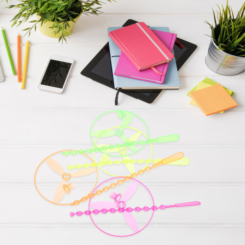 2Pcs 40Pcs Bamboo Dragonfly Rotating Toy 2