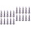 20 Pièces Mini Violon Décoration Instrument Maison 6