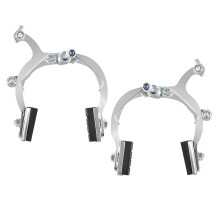 C Type Brakes Calipers Road Bike Side Pull Silver Rim Calipers for Bicycles