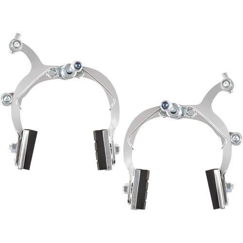 C Type Brakes Calipers Road Bike Side Pull Silver Rim Calipers for Bicycles 2