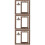 3Pcs Double Sided Rotating Wood Picture Frame With Lamp 10