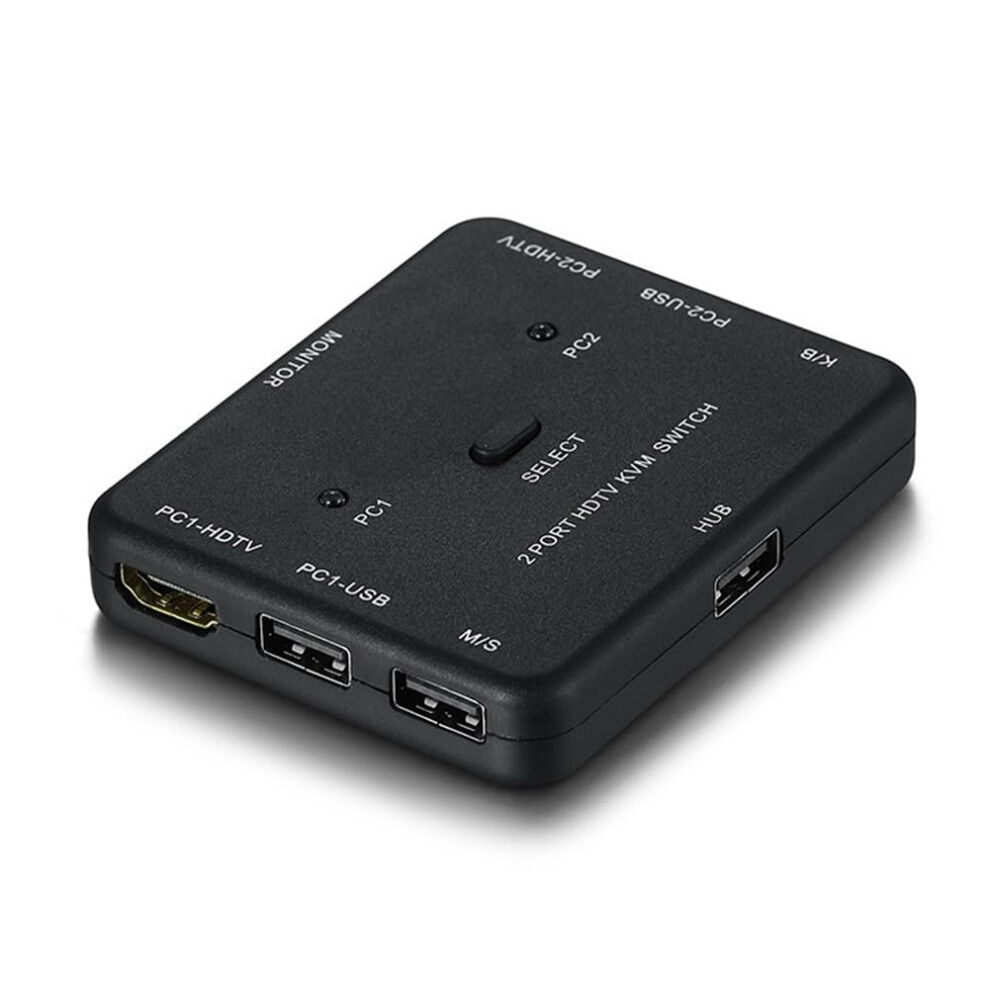 Splitter Kvm Switch 4K Usb Hub Transfer Adapter Phone Charger Dock Pc Docking Station 9339159702840