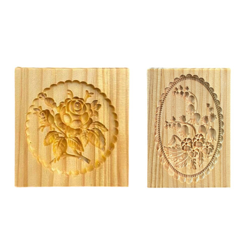 Versatile Wooden Dessert Molds Dishwasher Safe Crafting Tool-13 1
