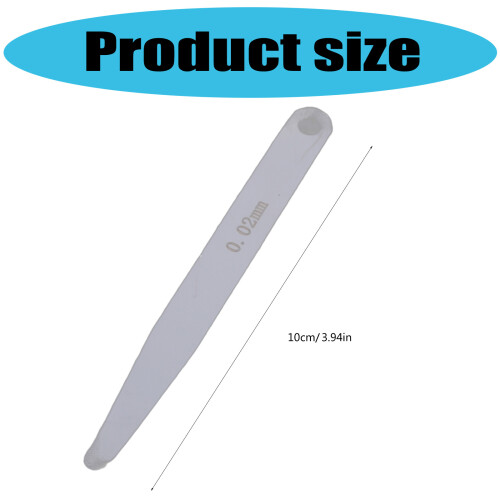 Essential Feeler Gauge Simple for Equipment-Thickness 0.1mm 2