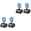 4 Pcs Electronic Shooting Target Auto Reset No Battery 4