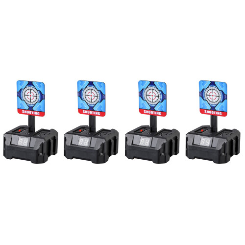 4 Pcs Electronic Shooting Target Auto Reset No Battery 2