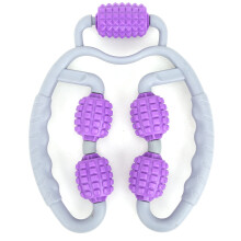 Massaggiatore per punti trigger, design ergonomico per un sollievo muscolare mirato, impugnatura antiscivolo per migliorare la circolazione e ridurre