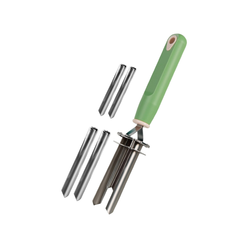 Fruit Corer Device Adjustable Fruit And Vegetable Corer-Green 7754000906765