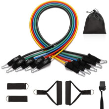 Bande elastiche per il fitness con opzioni di allenamento personalizzabili, struttura resistente per esercizi di riabilitazione e potenziamento
