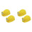 4 Pcs Simulation Miner For Kids Yellow 2