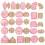 16pcs Functional Eid Cookie Cutter Set Food Grade Plastic Eid 3