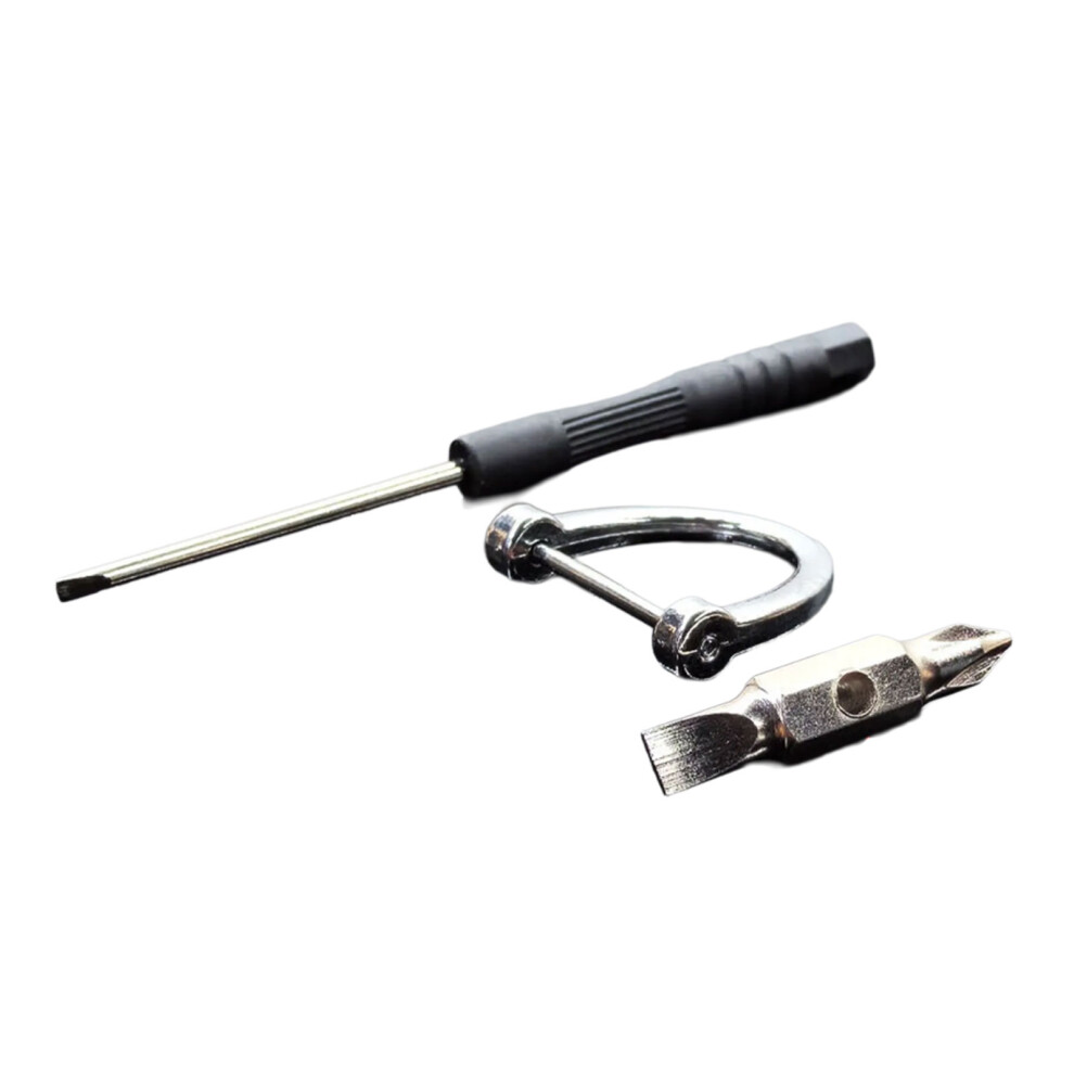 Practical Multifunctional Flathead Screwdriver Keychain For 7754000963409