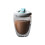 Double layer insulated high borosilicate glass cup-Blue 1