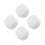 4Pcs White Foam Cake Dummies for Decorating Fake Wedding Cake Practice 9