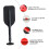 1 x Flexible Float Boat Paddle Comfortable Adjustable Kayak Boat Paddle Rudder Ref: 2503 5