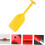 1 x Flexible Float Boat Paddle Comfortable Adjustable Kayak Boat Paddle Rudder Ref: 2503 3