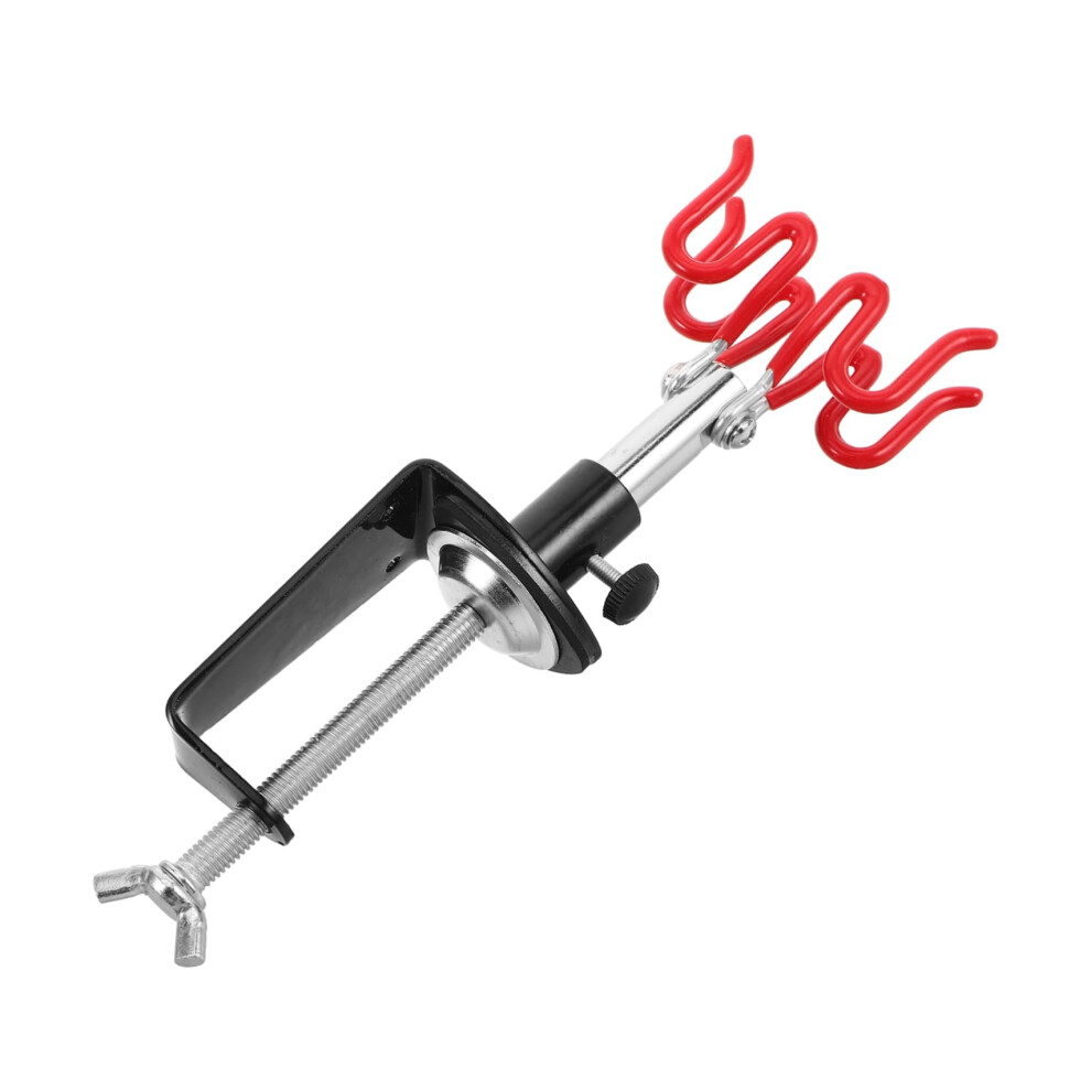 Compact Portable Airbrush Organizer, Double Airbrush Stand, Two Sprayers, Support Station, Table Sprayers, Clamp For Painting Models, Art 9119770099372