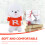 3Pcs Compact Doll Costume Bear Outfits For Stuffed Animals 8