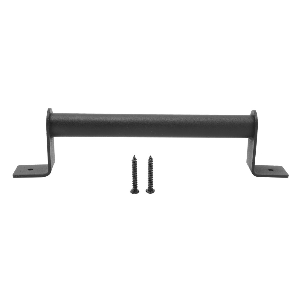 Vintage Black Sliding Barn Door Handles Metal Closet Door Knobs With Carbon Steel Build Non Rusting Pull Handles For Cabinets Closets Wardrobes Long L 9554910067413