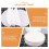 500 Round Flat Parchment Paper Sheets For Baking, Cooking, Frying, Grilling 9