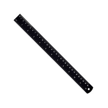 Aluminum Ruler with Clear Scale Metric Measurement Ruler-30cm
